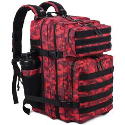 Mochila impermeável ao ar livre, saco de assalto, escalada mochila, esporte, camping, caminhadas, trekking, 45L, 3P - Image 1
