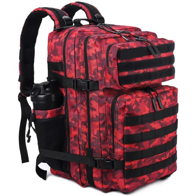Mochila Impermeável 45L para Aventura: Escalada, Camping e Trekking com Compartimentos Práticos