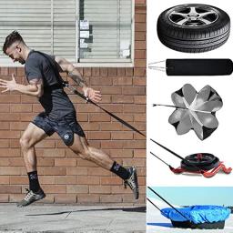 Bandas De Resistência Para Fitness, Campo De Atletismo, Treinamento De Potência Explosiva, Ginásio, Cordas De Arrastamento De Força, Puxando Trenó - Image 4