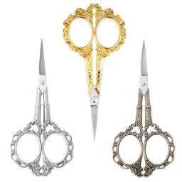 Tesouras Clássicas Estilo Vintage para Arte de Unhas, Linha de Costura e Artesanato em Casa - Image 1