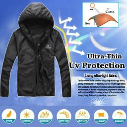 X-TIGER acampamento à prova de vento jaqueta reflexiva ultra leve protetor solar caminhadas montanhismo das mulheres dos homens roupas esportivas ao ar livre - Image 3