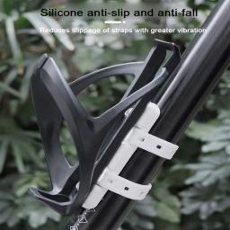 Gaiola De Garrafa De Água De Bicicleta, Suporte De Garrafa De Silicone, Suporte De Garrafa De Silicone, Straps Bike Seatpost, Fork Frame, Suporte De Montagem - Image 6