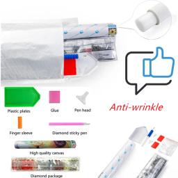 Novo 2023 pintura de diamante 5d diy anime dragão branco e menina cheia diamante mosaico arte bordado kits ponto cruz decoração da sua casa - Image 6