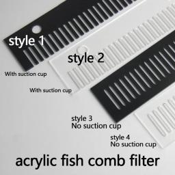Combs Overflow removíveis, Overflow Fish Tank Overflow Board, Adequado para Overflow, Acrílico Fish Comb Filter, 1 Pc - Image 2