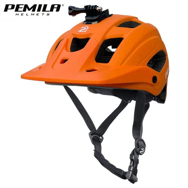 Capacete de Ciclismo PEMILA com Proteção Removível para Orelhas - Boné de Segurança 2 em 1 para Todas as Estações, Ideal para Bicicleta de Estrada e BTT