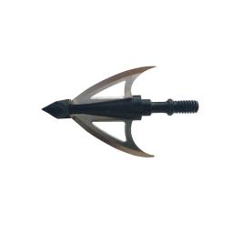 10 pçs 100 grão tiro com arco 3 fix lâmina broadhead aço ponta de seta dicas parafuso-na cabeça de seta para caça acessórios de tiro - Image 5