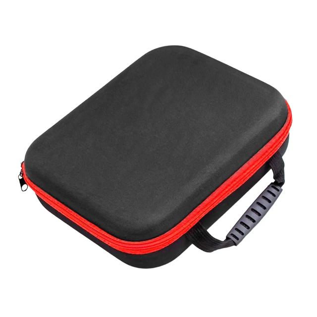 Estojo Portátil para Furadeira Elétrica com Zíper e Proteção Contra Choques, Ideal para Armazenamento de Ferramentas e Chaves de Fenda