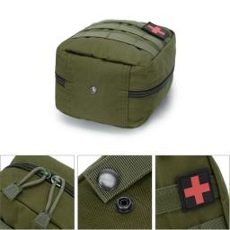 Bolsa médica para Camping Survival, Kit de primeiros socorros, Cintura de emergência, Outdoor Travel Molle Pouch, Equipamento de acampamento - Image 2