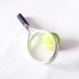 Casa Raquete De Tênis E Conjunto De Bola, Mini Simulação Equipamentos Esportivos, Fotografia Props Kit para Crianças, Ao Ar Livre, Dropshipping - Image 4