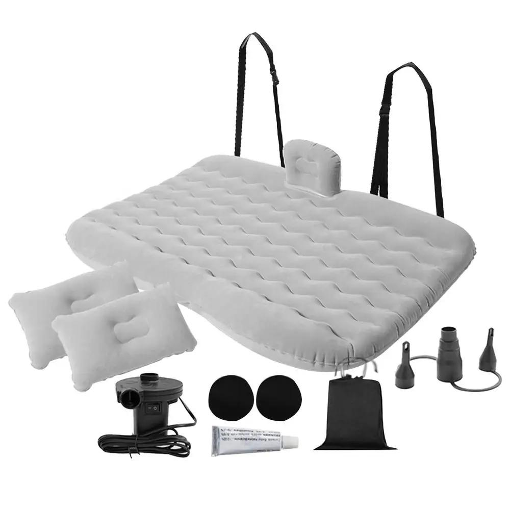 Colchão de ar inflável para carro, Cama de acampamento com bomba de ar - Image 1