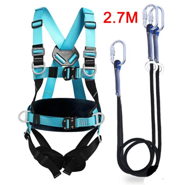 Arnês de Escalada para Outdoor: Cinto de Segurança Aérea com Suporte Completo e Proteção do Corpo