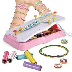 Amizade Pulseira Fazendo Kit Para Meninas Crianças DIY Artesanato Kits String Para Fazer Jóias Favorecido Aniversário Brinquedo de Natal Presentes - Image 4