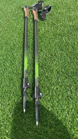 Pólos de esqui nórdico com alça, Carbon Nordic Walking Stick, Venda quente, Fornecimento de fábrica - Image 2