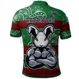 Rugby t-shirt para homens e mulheres, camiseta de manga curta, 3d impresso, rugby, rugby, verão, 2024 - Image 4