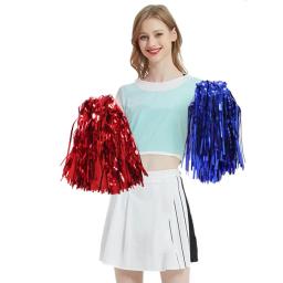 Criativo cheerleading pompons fácil levar torcendo adereços eco-friendly fofo mão flores cheerleader pompons - Image 3