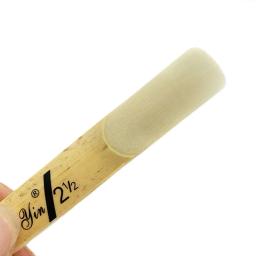 Bb clarinete palhetas para instrumento musical, alta qualidade, Reed presente, força 2, 2.5, 3, 10PCs - Image 3