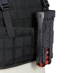 Molle tático caixa de revista 10 rodadas calibre 12 recarga revista titular munição conchas bolsa airsoft paintball - Image 6
