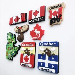Magnetic Frigorífico Adesivo, Creative Cola Gotejamento, Turismo Decoração Comemorativa, Artesanato Presente, Canadá Espanha França e Quênia - Image 4