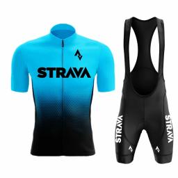 2024trava pro equipe de bicicleta manga curta maillot ciclismo conjuntos camisa ciclismo dos homens verão respirável roupas terno - Image 2