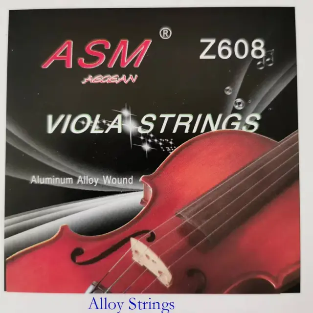 Cordas de Viola de Alta Qualidade - Conjunto com 5 Jogos de Cordão Macio e Médio