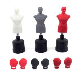 Saco de boxe em miniatura em escala 1/12 com luvas para decoração de casa de bonecas; Equipamento de ginástica para bonecas - Image 6