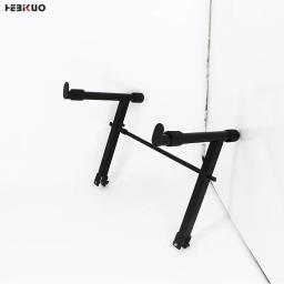 HEBIKUO-Suporte de teclado ajustável duplo, suporte do sintetizador, 2 camada, QA60, melhor, para venda - Image 4
