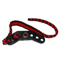 Malha de pulso arco estilingue tiro com arco ajustável trançado pulso cinta estilingue arco composto estabilizador para a prática tiro esporte 24bd - Image 4
