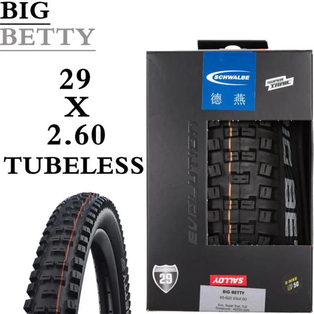 Schwalbe Magic Mary e Big Betty Pneu Tubeless Aro 29x2.40/2.60/2.80 DH