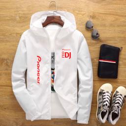 Jaqueta com capuz DJ Pioneer PRO masculina, corta-vento casual, seção fina, zíper, primavera e verão, novidade, 2022 - Image 3