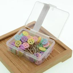1 caixa de costura pinos bordado retalhos pinos costura posicionamento agulha marcador pinos diy artesanato ferramentas costura acessórios - Image 5