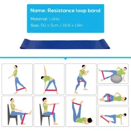 Yoga starter kit, 5pcs, equipamentos com blocos, bola, faixa de resistência, pilates, home fitness - Image 6