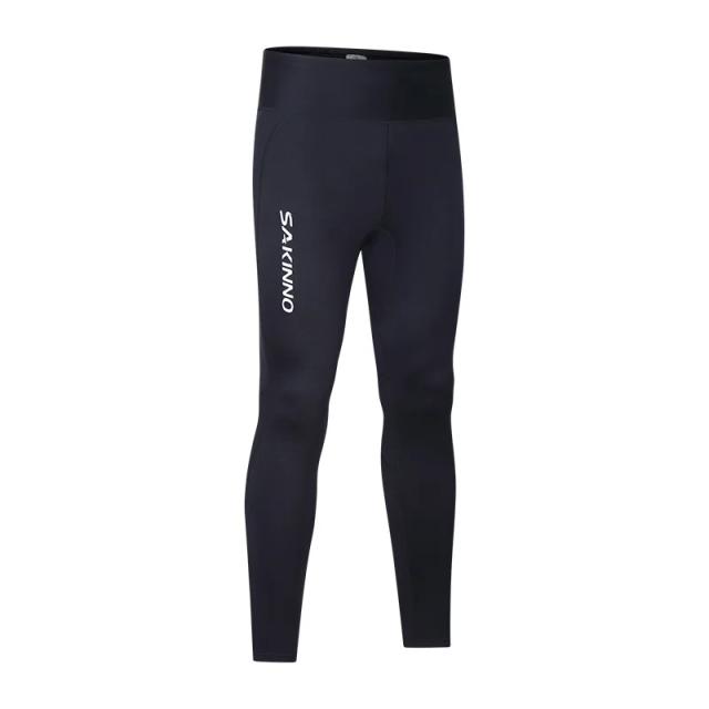Calças de Neoprene 2-3mm para Homens - Isolamento Térmico, Proteção Solar e Conforto para Natação, Surf e Mergulho