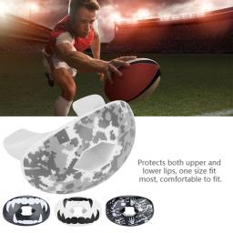 TPR Mouthguard para Boxe e Rugby Sports, Protetor dos dentes, Food Grade, Futebol, #1 - Image 1