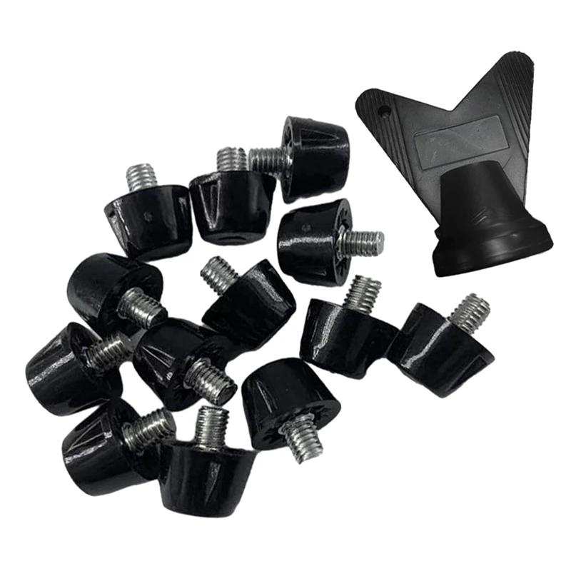 Chuteiras De Futebol Profissional, Futebol Boot Spikes, Studs com Wrench Track, Sapatos Studs, Peças De Reposição, 10mm, M5, 12 Pcs - Image 1