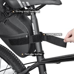 Newboler saco de sela da bicicleta à prova dwaterproof água mtb bicicleta estrada 10l 13l grande capacidade saco ciclismo dobrável cauda saco traseiro tronco acessórios - Image 5