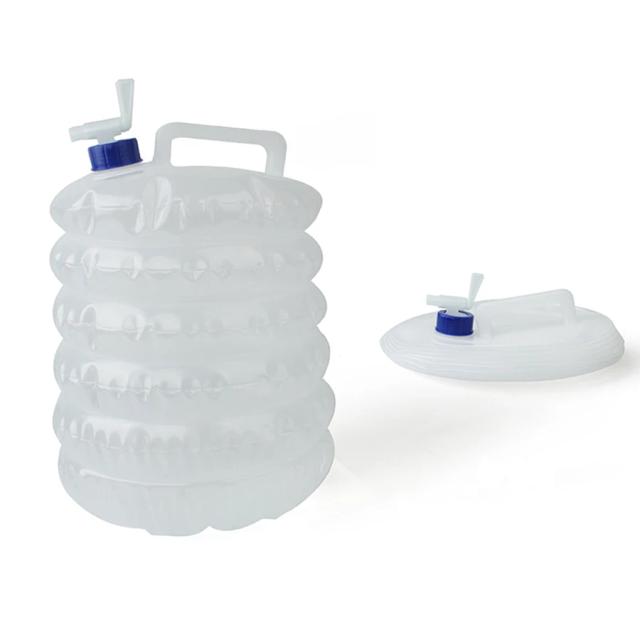 Portátil 5/10l /15l ao ar livre dobrável beber carro saco de água transportadora recipiente acampamento ao ar livre caminhadas piquenique emergc