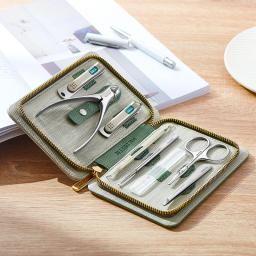 MR.GREEN-Aço Inoxidável Manicure e Pedicure Set com Kit Caso Viagem, Nail Clipper, Ferramentas profissionais do cortador do prego - Image 4