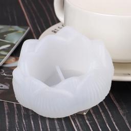 Lotus Forma Silicone Mold para DIY Artesanato Fazendo, resina epóxi Mold, 1Pc - Image 4