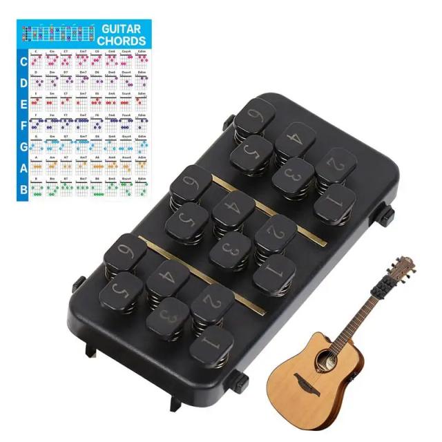 Guia Prático de Acordes de Guitarra: Ferramentas Universais e Portáteis para Aprendizado e Prática Eficaz