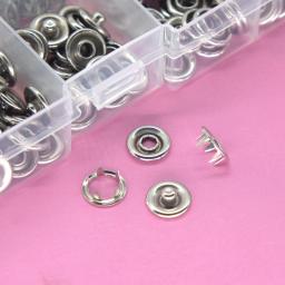 Metal Snap Buttons Anéis com Alicatador, Press Tool Kit para Costura de Roupas, 50 Conjuntos - Image 6