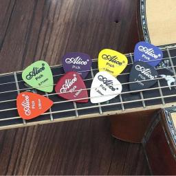 Palhetas de guitarra multicoloridas, 50/100 peças mistas de plástico abs premium para guitarras elétricas acústicas, baixo ou ukulele - Image 3