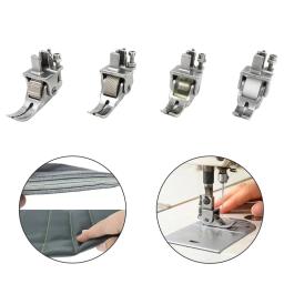 Universal rolo calcador para máquina de costura Cortina de couro Tecido de pano grosso 4 tipos de rodas Acessórios de costura - Image 3