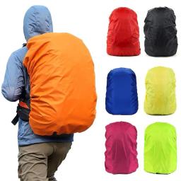 Capa de chuva mochila 30-40l, impermeável, para caminhadas ao ar livre, escalada e pesca, proteção uv, acessórios ao ar livre - Image 1