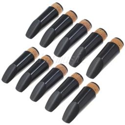 Bocal com Cortiça para Clarinete Bb, Bocal Baquelite, Acessórios Tenon, 10PCs - Image 1