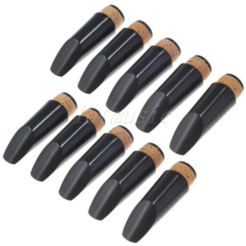 Bocal com Cortiça para Clarinete Bb, Bocal Baquelite, Acessórios Tenon, 10PCs - Image 1