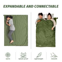 sacos de dormir saco de dormir ultralight saco de dormir naturehike lw180 ultraleve algodão saco de dormir primavera verão saco de dormir caminhadas ao ar livre acampamento saco de dormir - Image 4