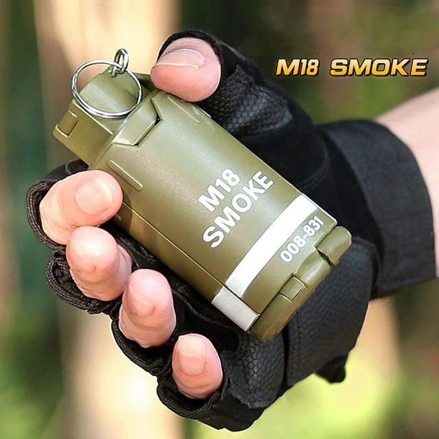 Granadas de Mão Táticas para Brincadeiras com Água - Modelo de Airsoft para Jogos de Batalha e Role Play