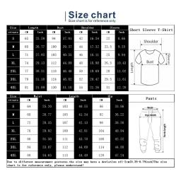 Conjunto de 2 peças de treino masculino, roupa esportiva impressa em 3D, camiseta de manga curta, calça comprida, terno streetwear, roupas masculinas, moda, 2024 - Image 6