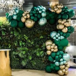Arco do balão Set para decoração de festa, selva, Wildlife Park, aniversário e Carnaval, dia de São Patrício, verde, 105PCs - Image 2