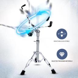 Drum Stand para Snare Drum, Drum Pad Stand para Instrumento Musical, Acessório Iniciantes, Bateria Dia 12in-14in - Image 4